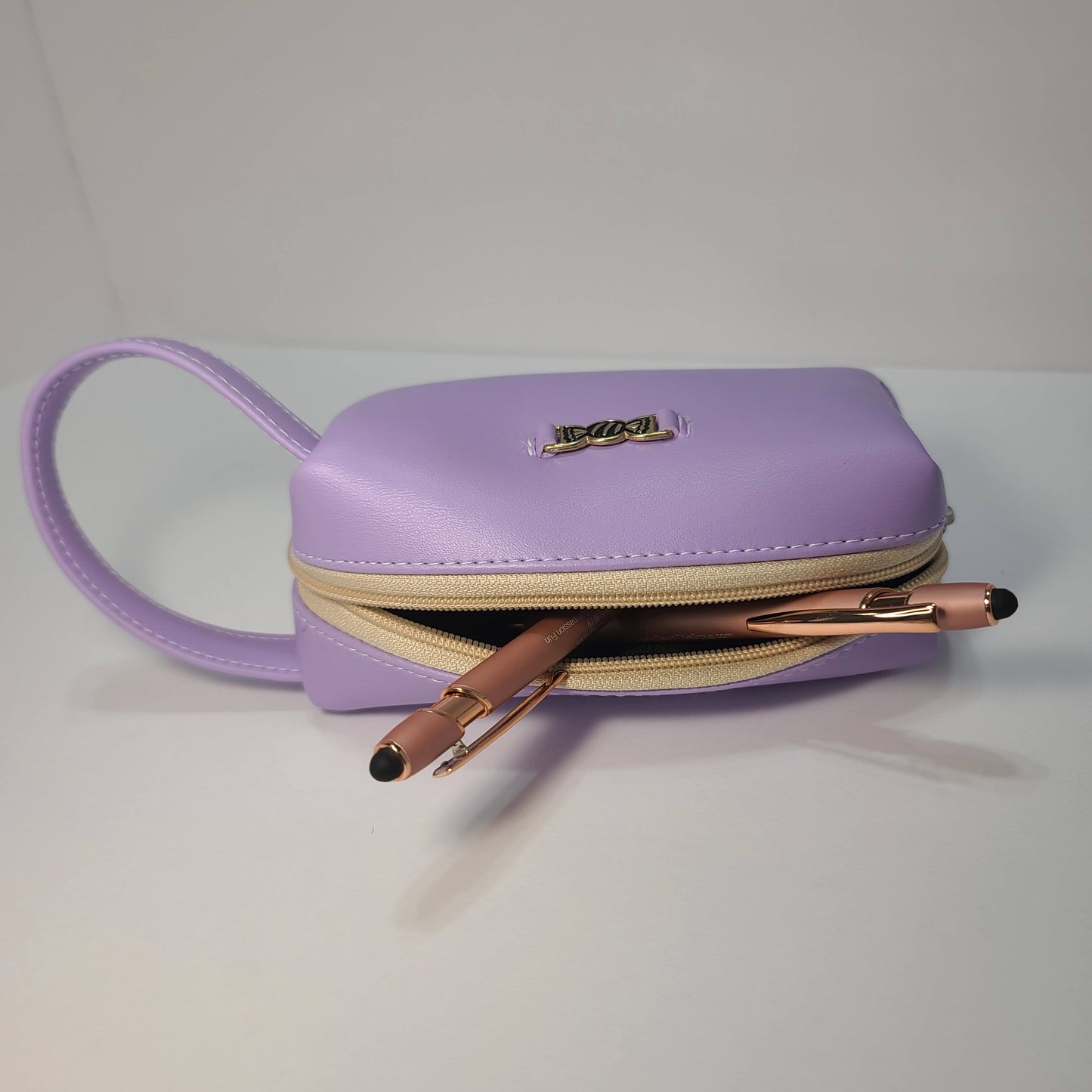 AB - Mini Makeup Bag - Pencil Case - Organizer Bag