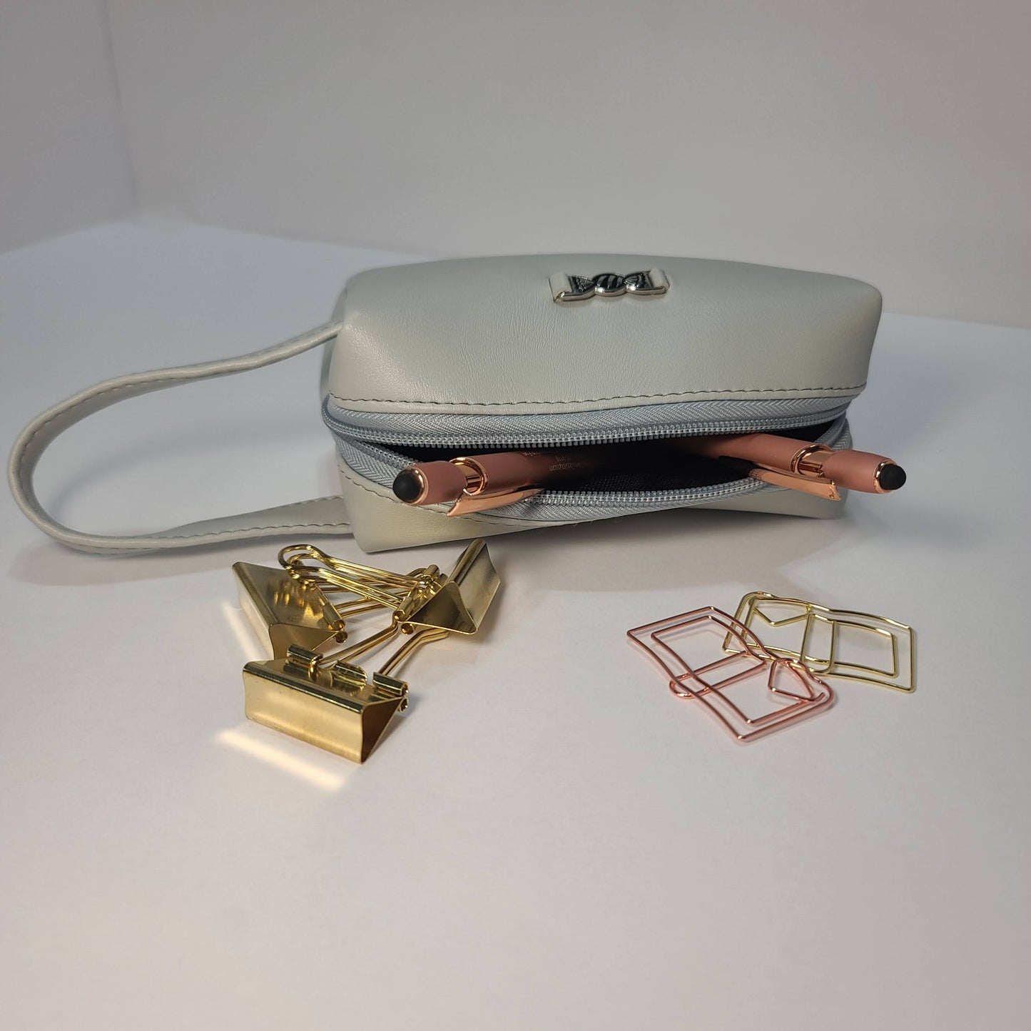 AB - Mini Makeup Bag - Pencil Case - Organizer Bag
