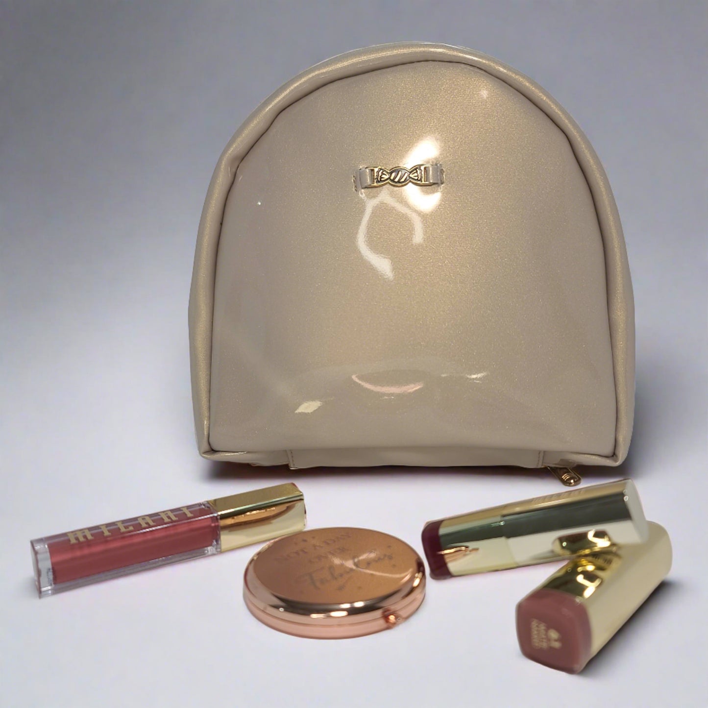 AB - Classic Makeup Bag - Gold