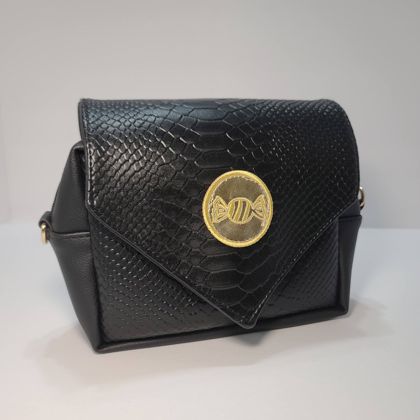 Envelope Flap Handsfree/Belt-Bag, Black
