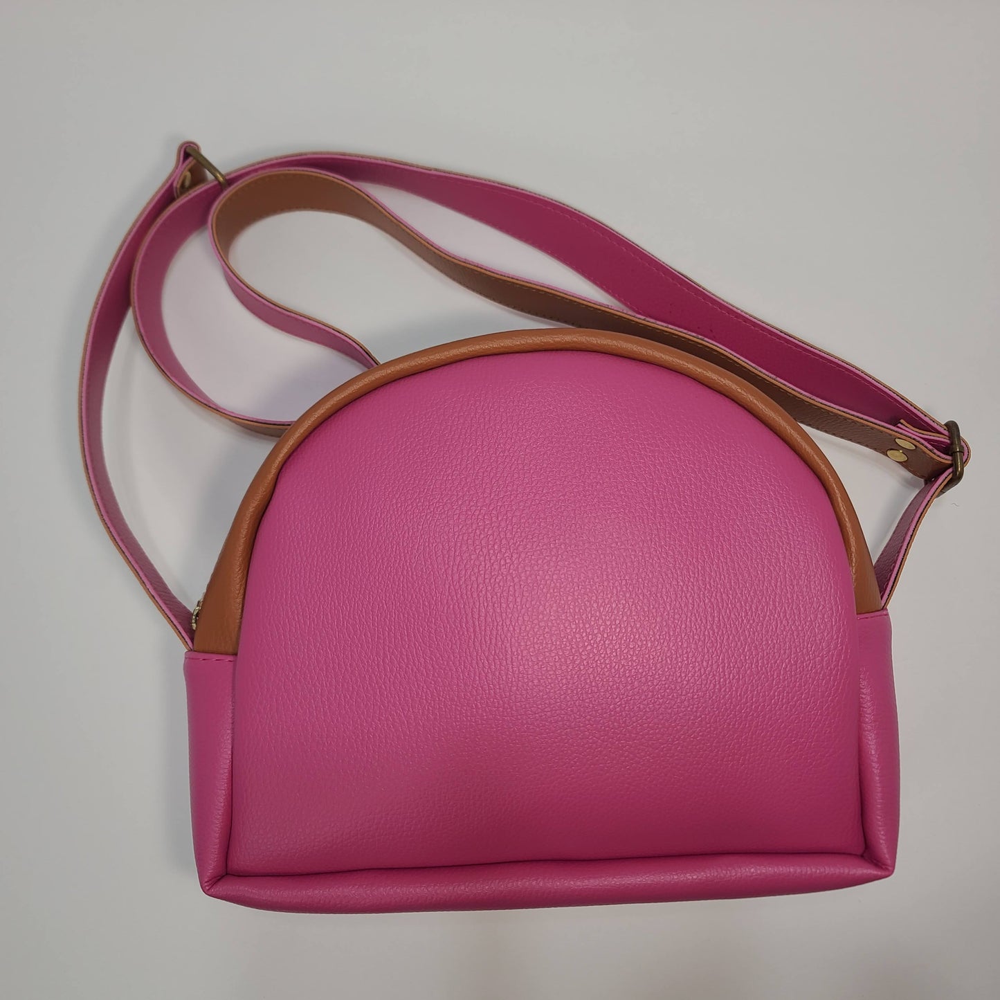 Hands-Free Embroidered Bag, Pink