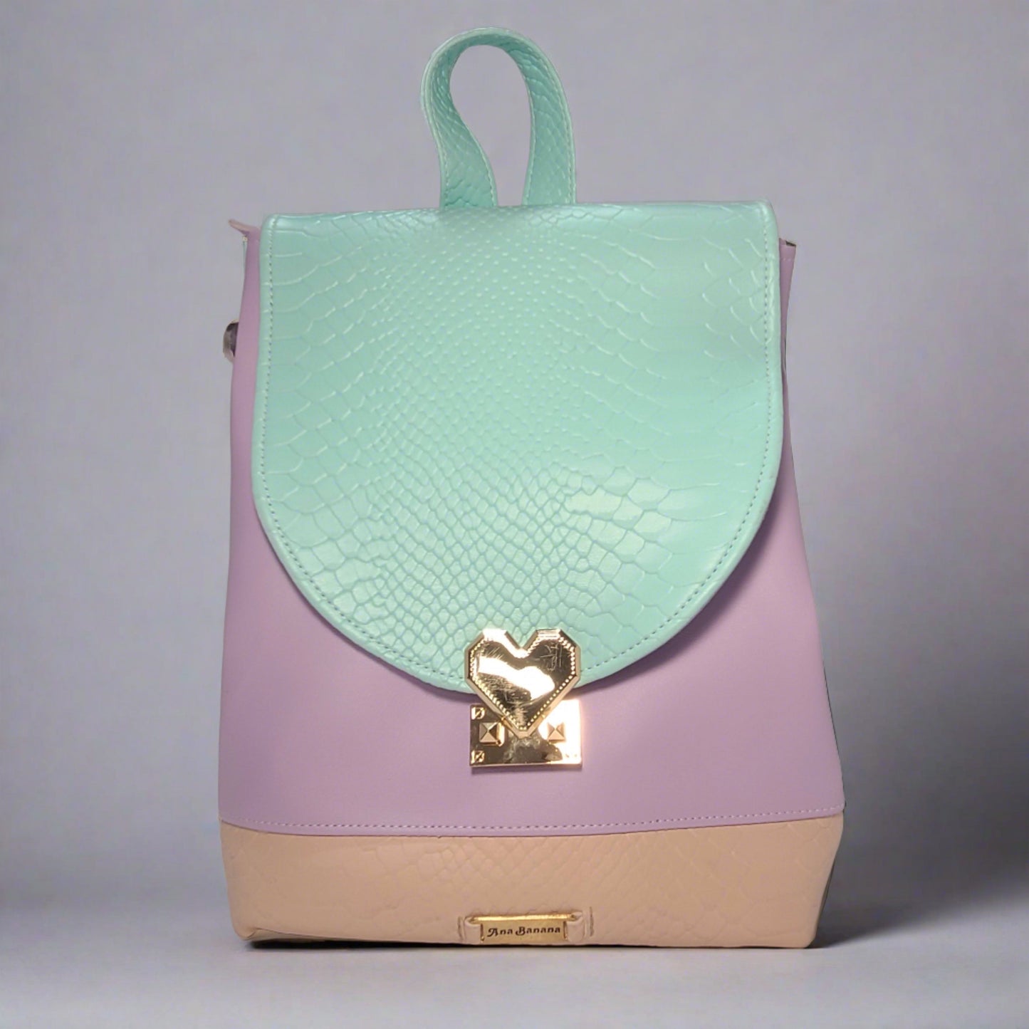 Heart Backpack Lavender
